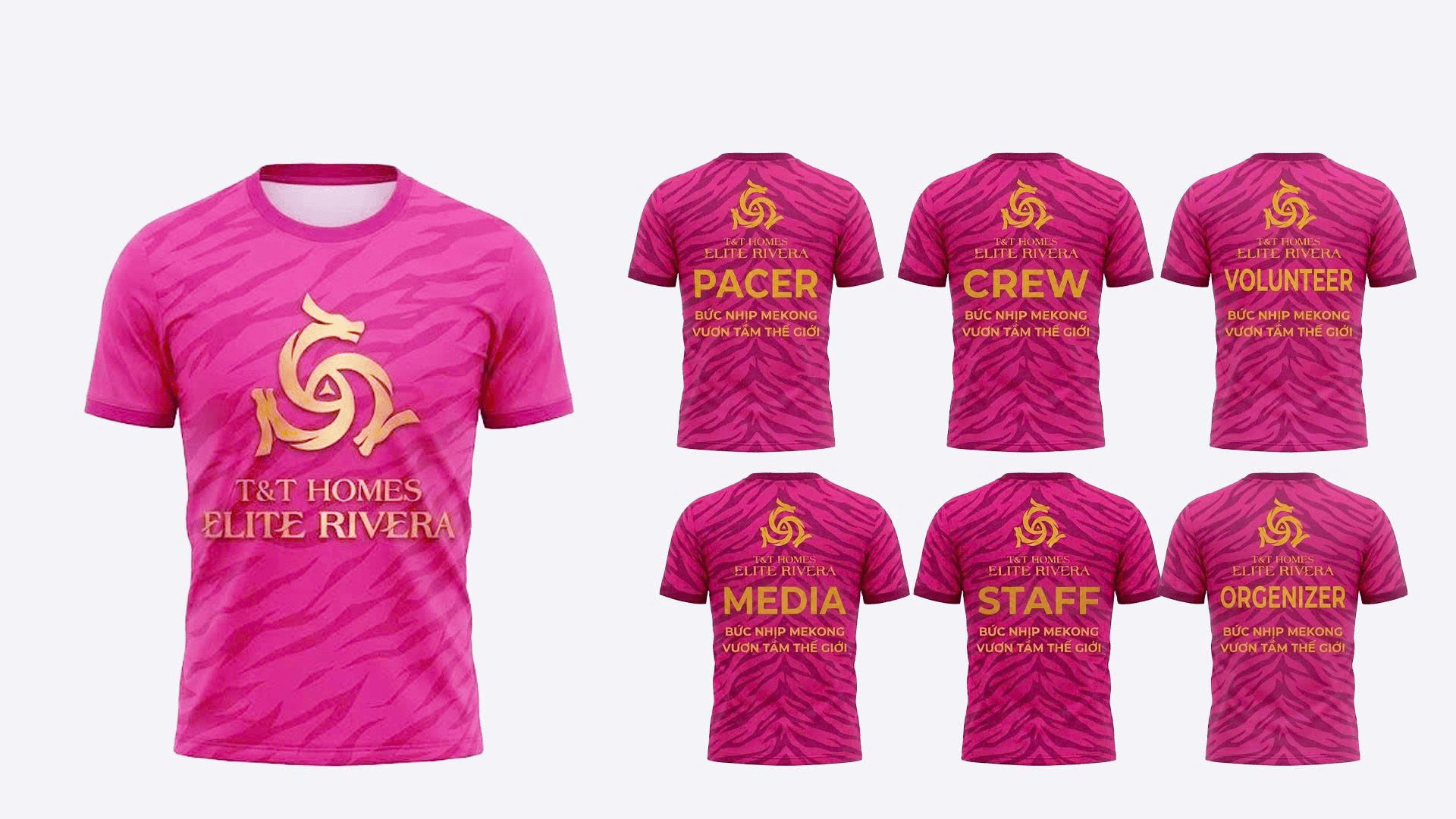 Áo Ban Tổ Chức T&T Group Marathon Vĩnh Long 2026